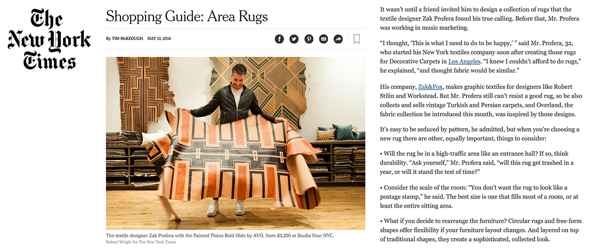 ZAK+FOX The New York Times