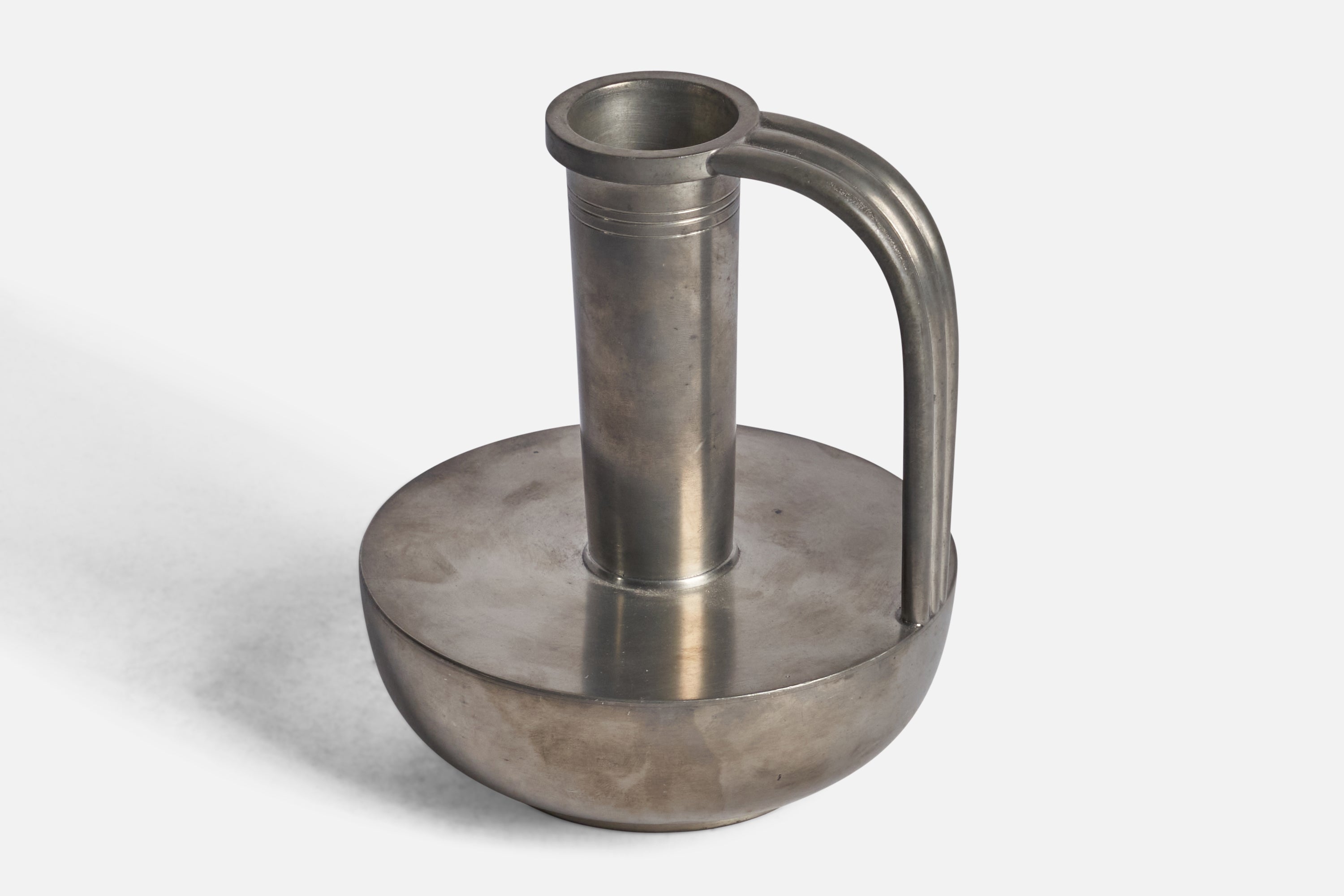 Swedish Designer, Pitcher, Pewter, Sweden, 1930s | Zak + Fox